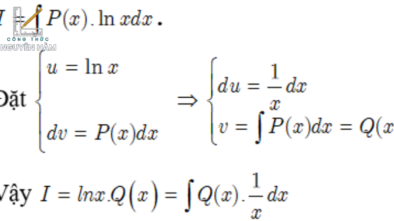 công thức nguyên hàm uv