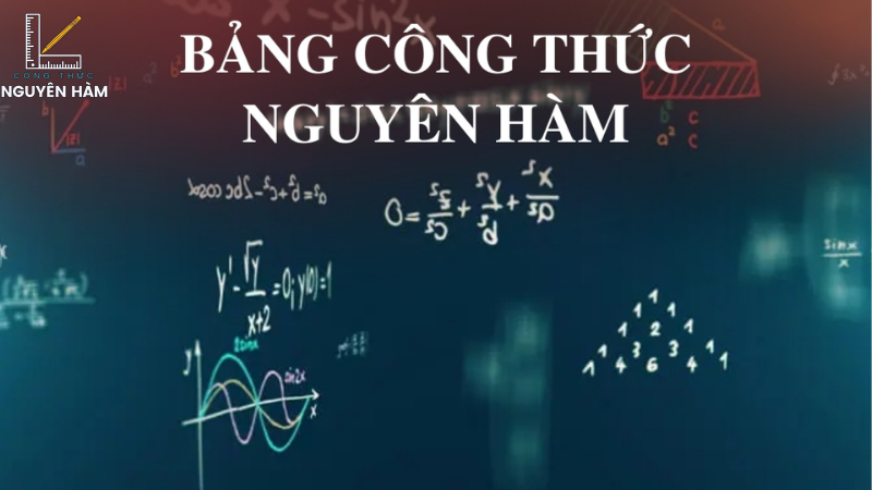 tất cả các công thức nguyên hàm