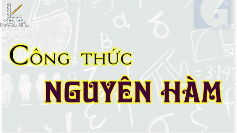 tất cả các công thức nguyên hàm